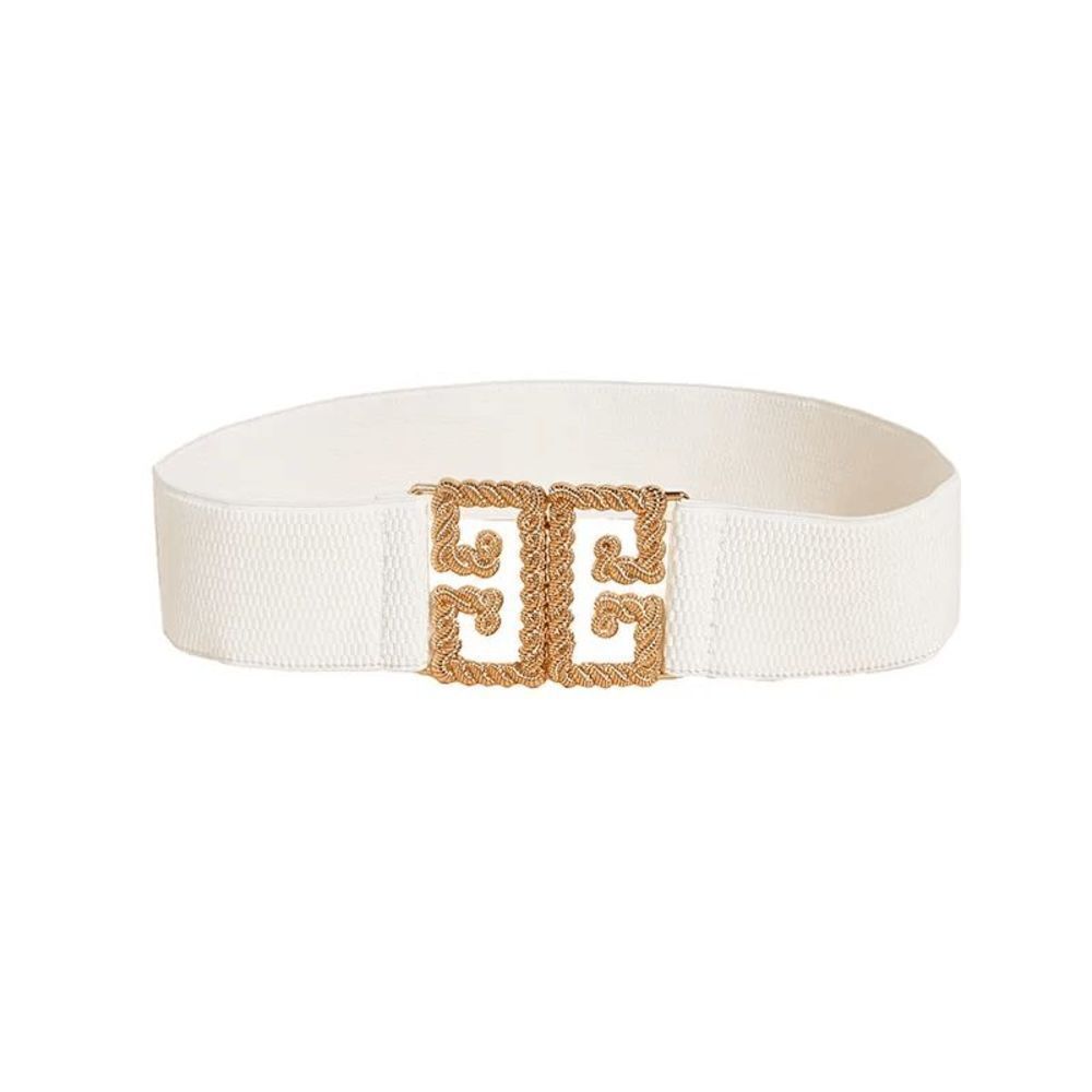 Ladies Trendy Fashion Belt - Brown - Picture 6 of 7